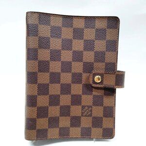 Louis Vuitton LV Diary Cover Brown Damier 500-071625